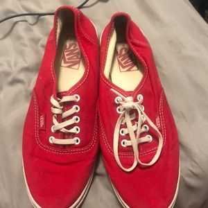 Red Vans